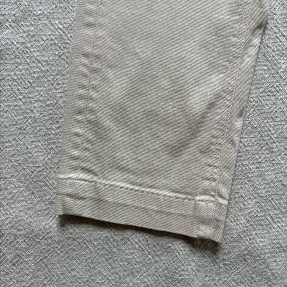 Everlane The Straight Leg Crop Cream Stone Denim Jeans 2 - Picture 6 of 7